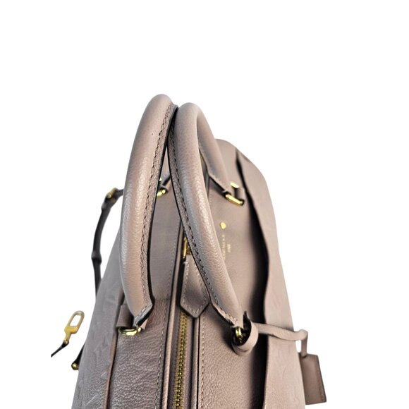 LOUIS VUITTON Speedy 30 NM Empreinte Leather Lilac Bag LV Monogram Shoulder - Picture 4 of 16